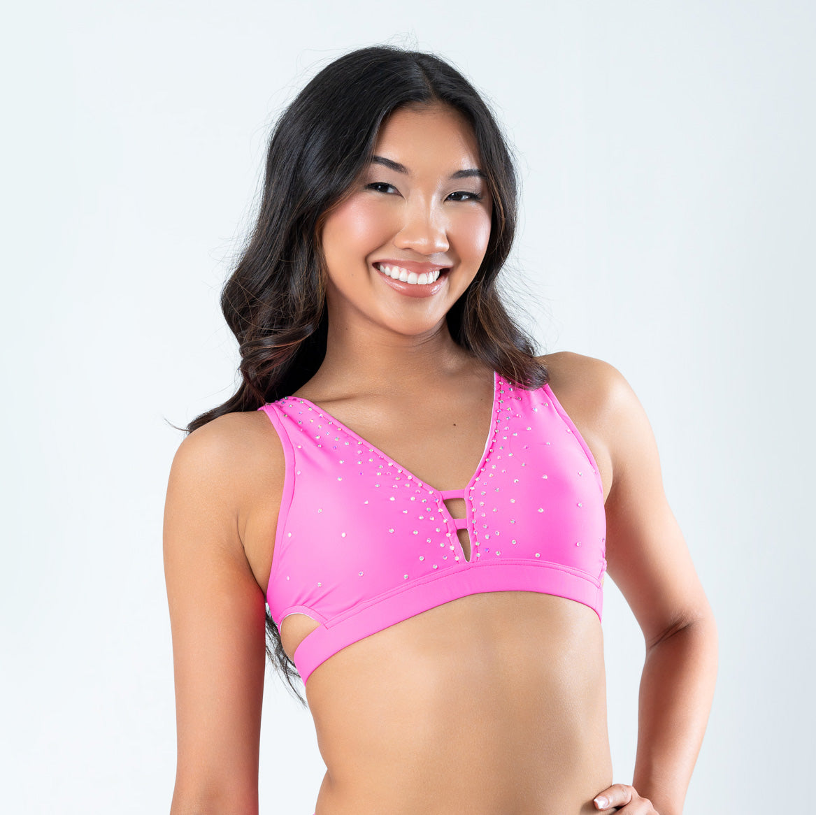Deep V Strappy Top Customizer