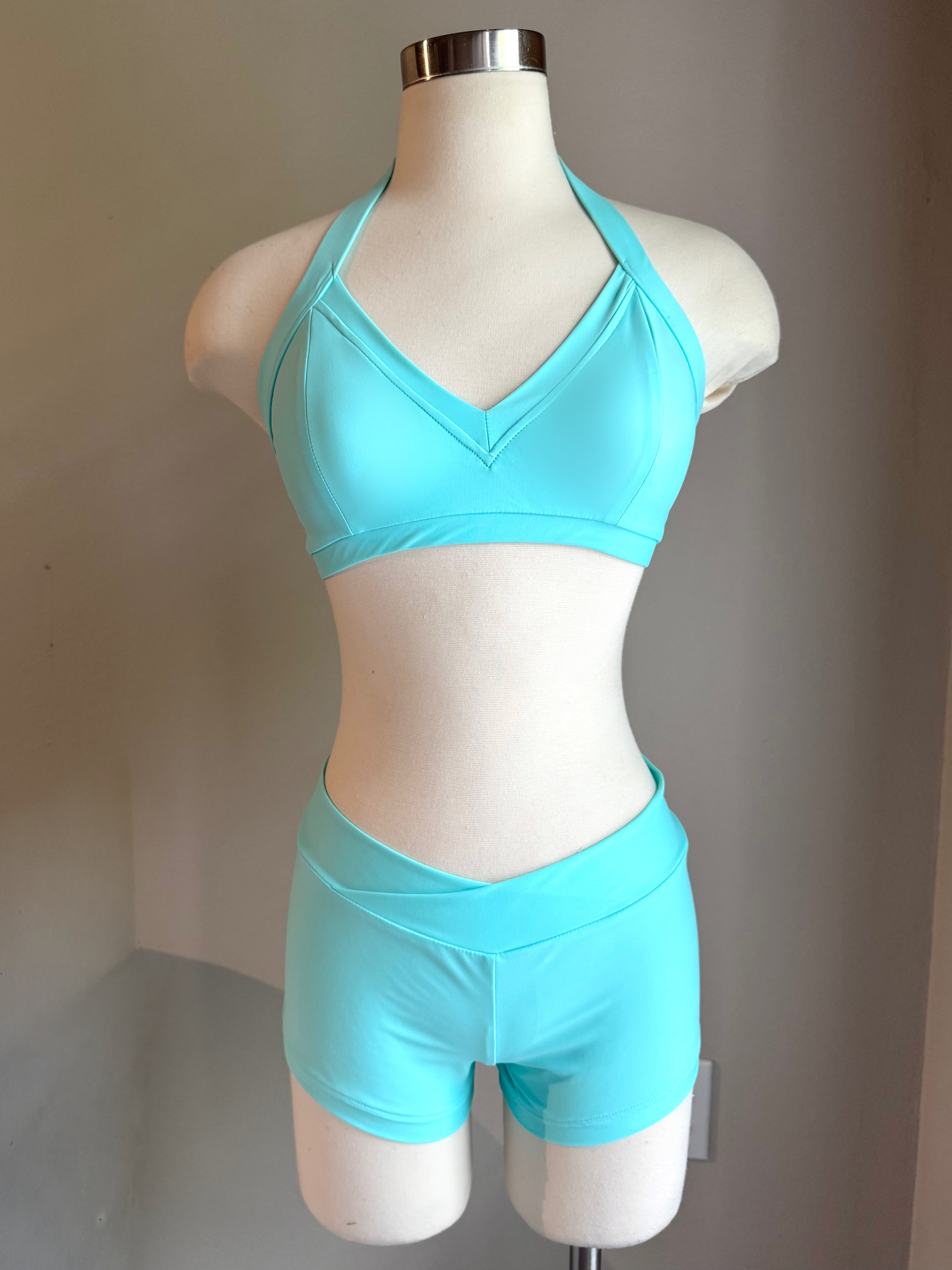 Matte Mint Sweetheart Set - Small/Medium