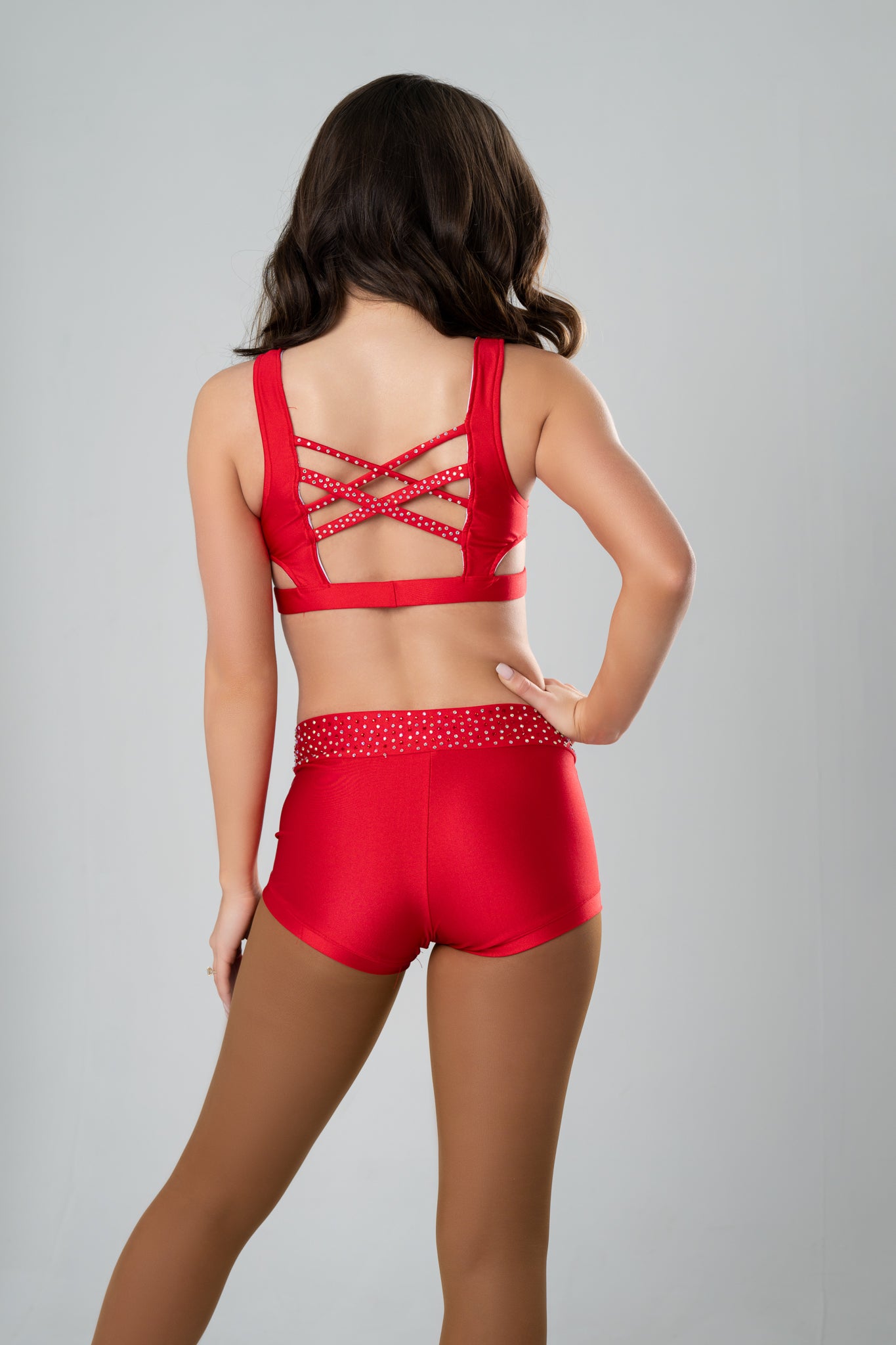 Red Side Cutout Audition Set - Medium