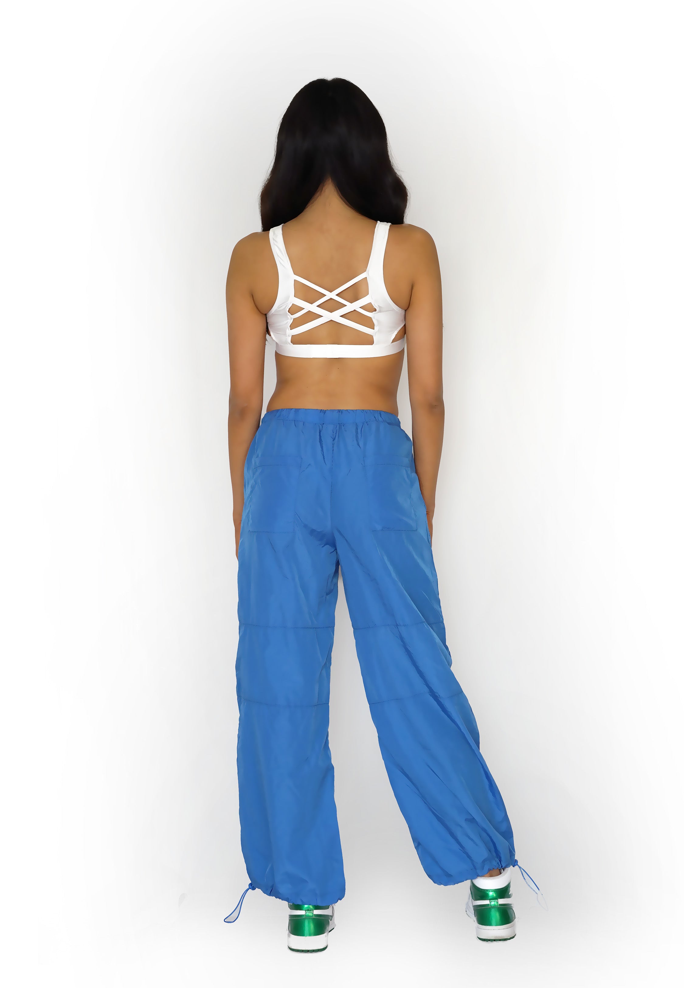 Sapphire Blue Cargo Pant - Small