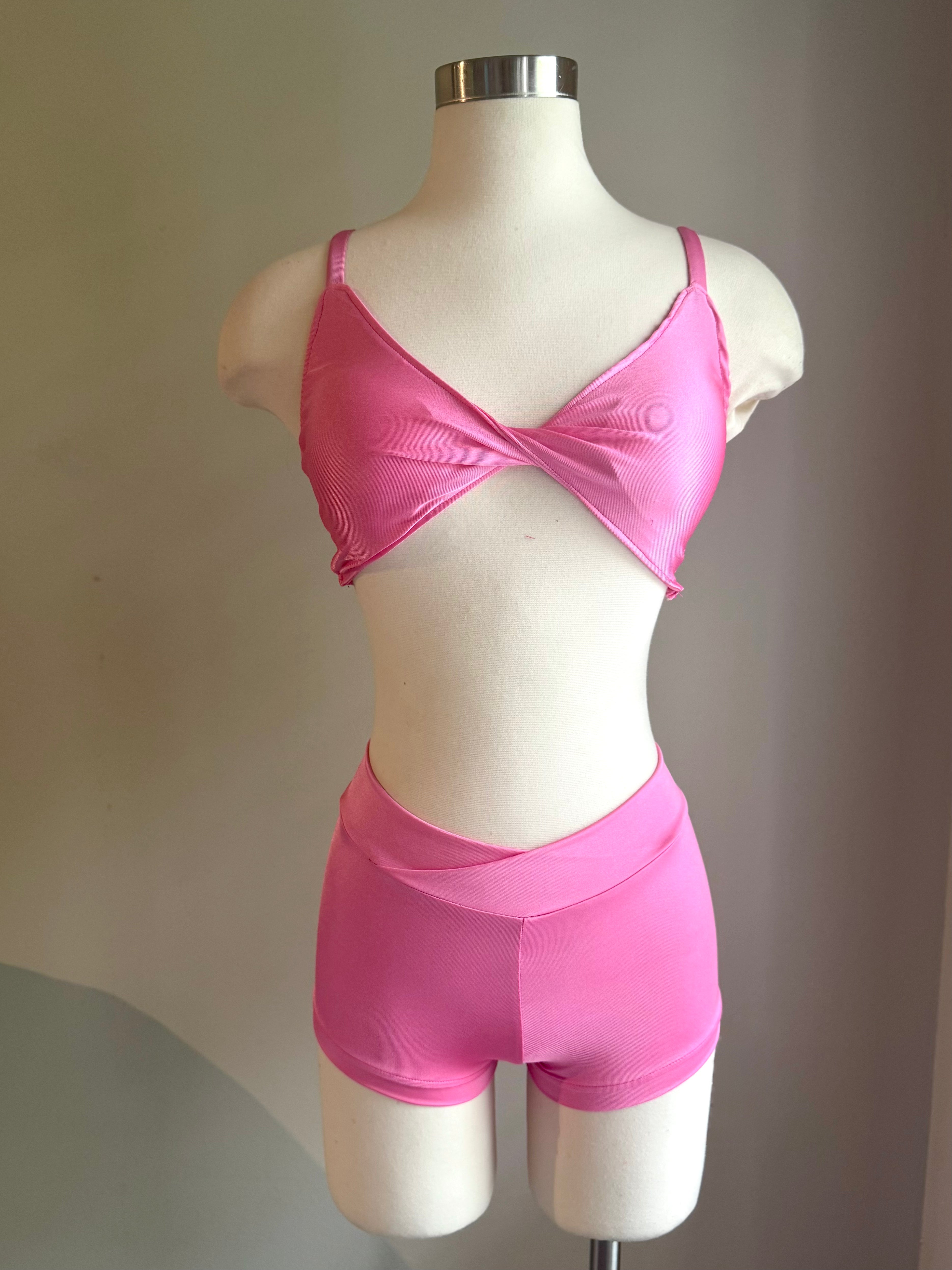 Pink Twist Front Audition Set - Small/X-Small