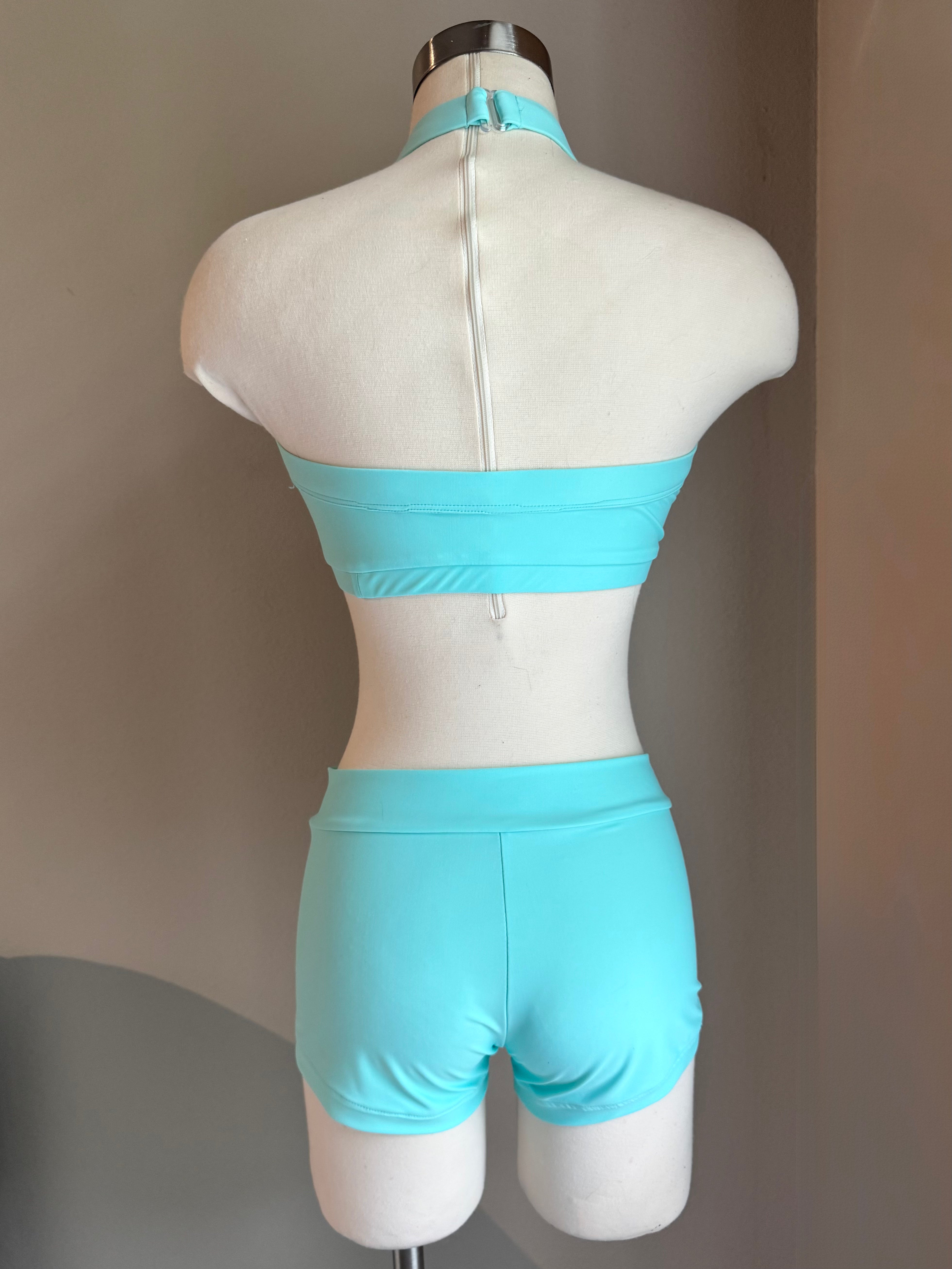 Matte Mint Sweetheart Set - Small/Medium