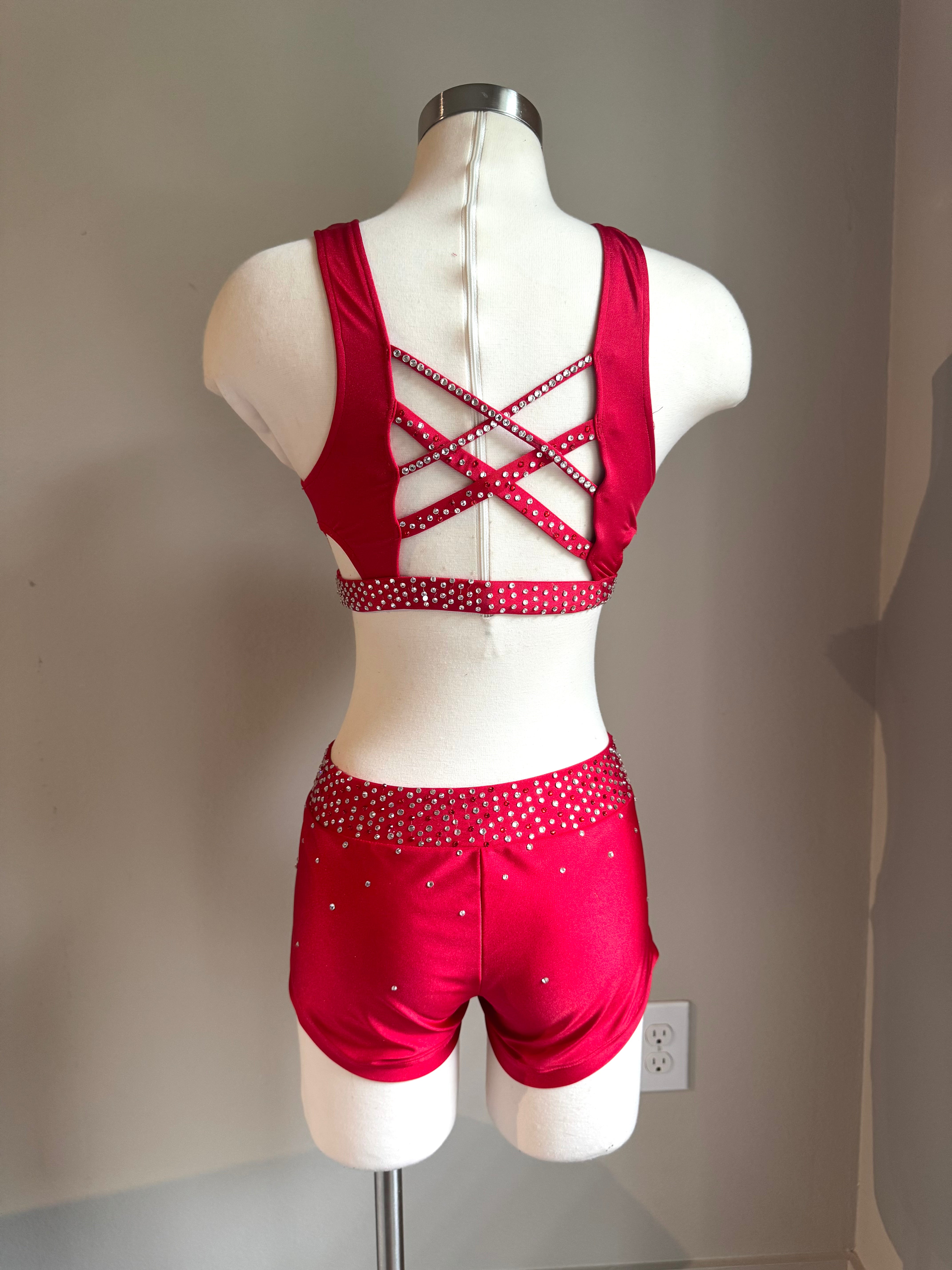 Red Side Cutout Audition Set - Medium