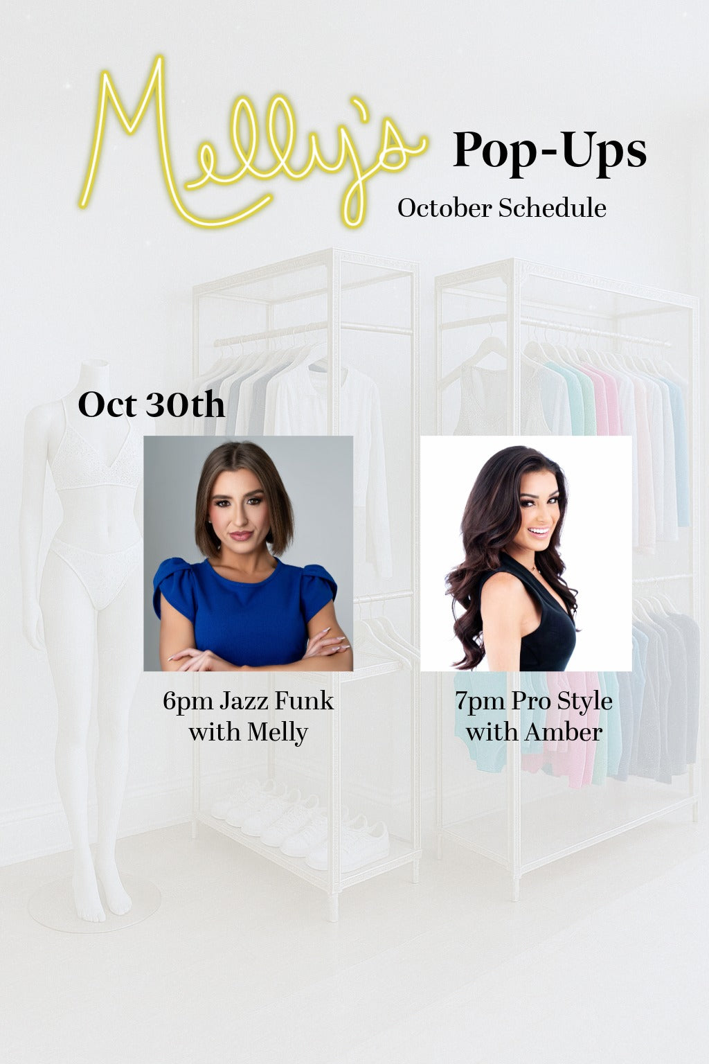 October 30th Pop Up Classes Bundle