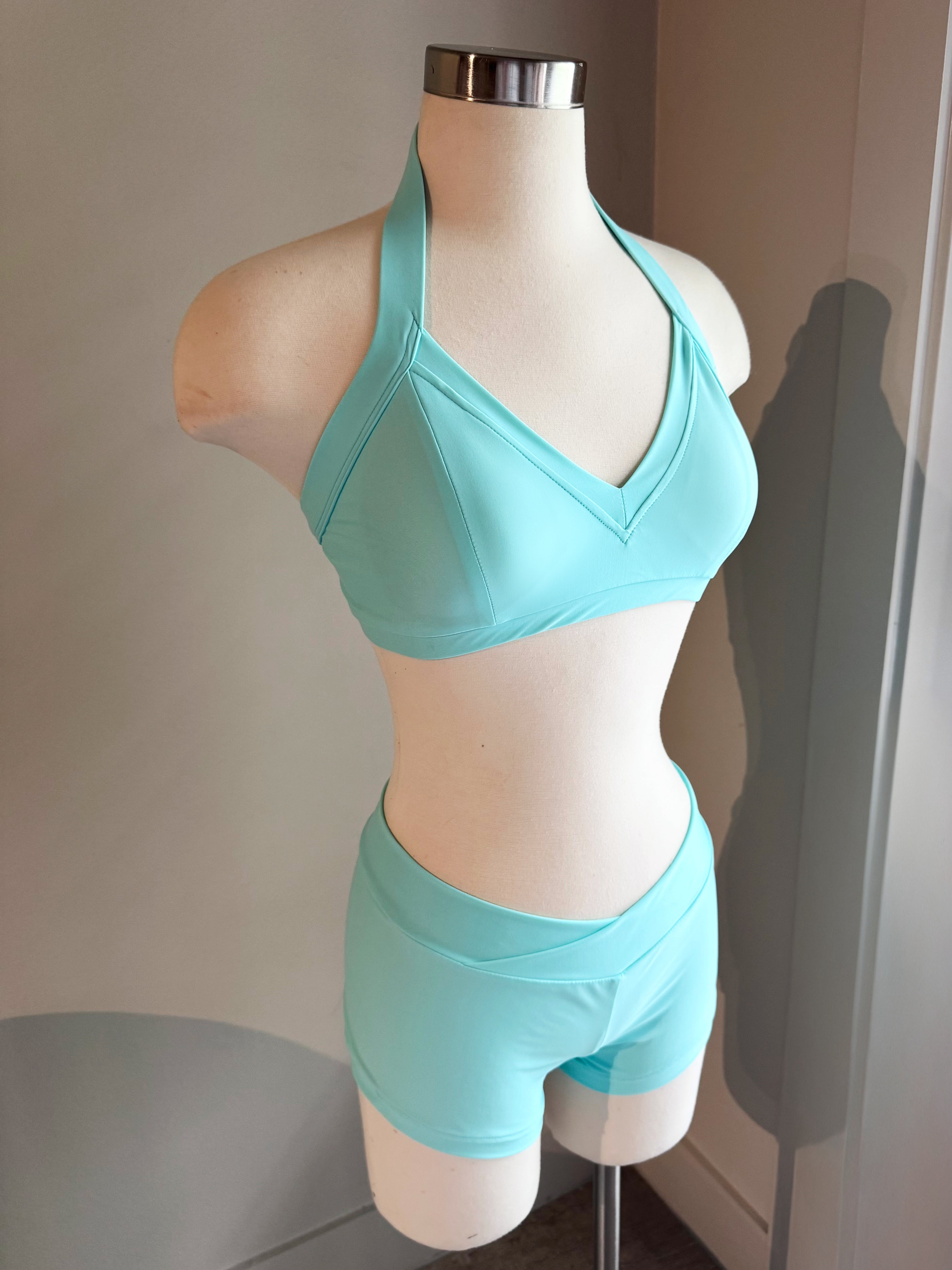 Matte Mint Sweetheart Set - Small/Medium