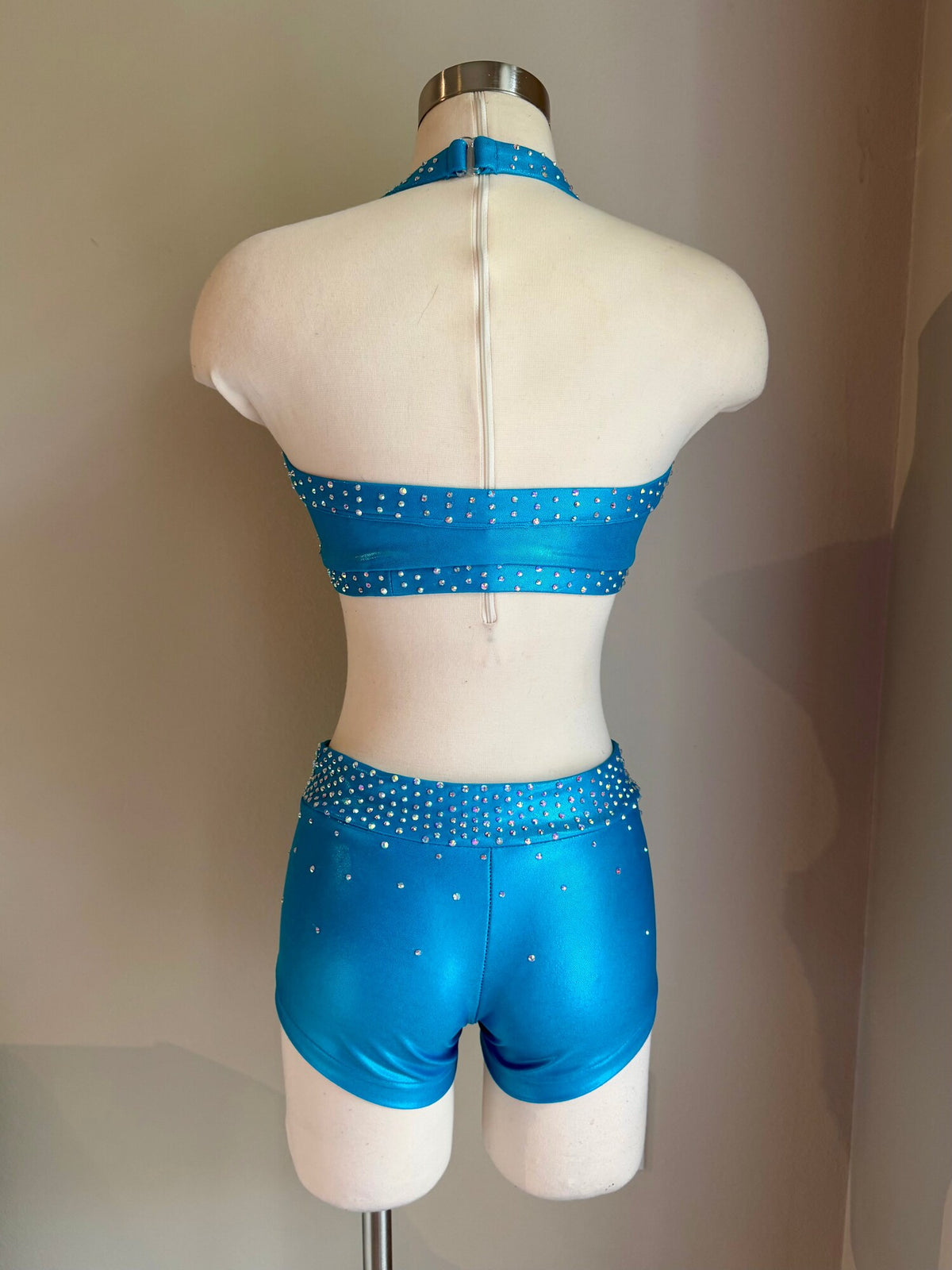 Matte Metallic Turquoise Sweetheart Set - Small