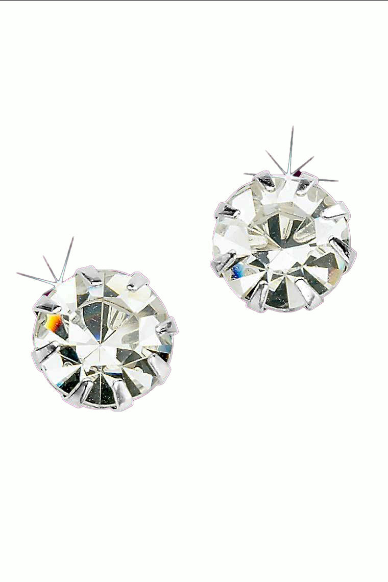 Rhinestone Stud Earings - Australian Crystal