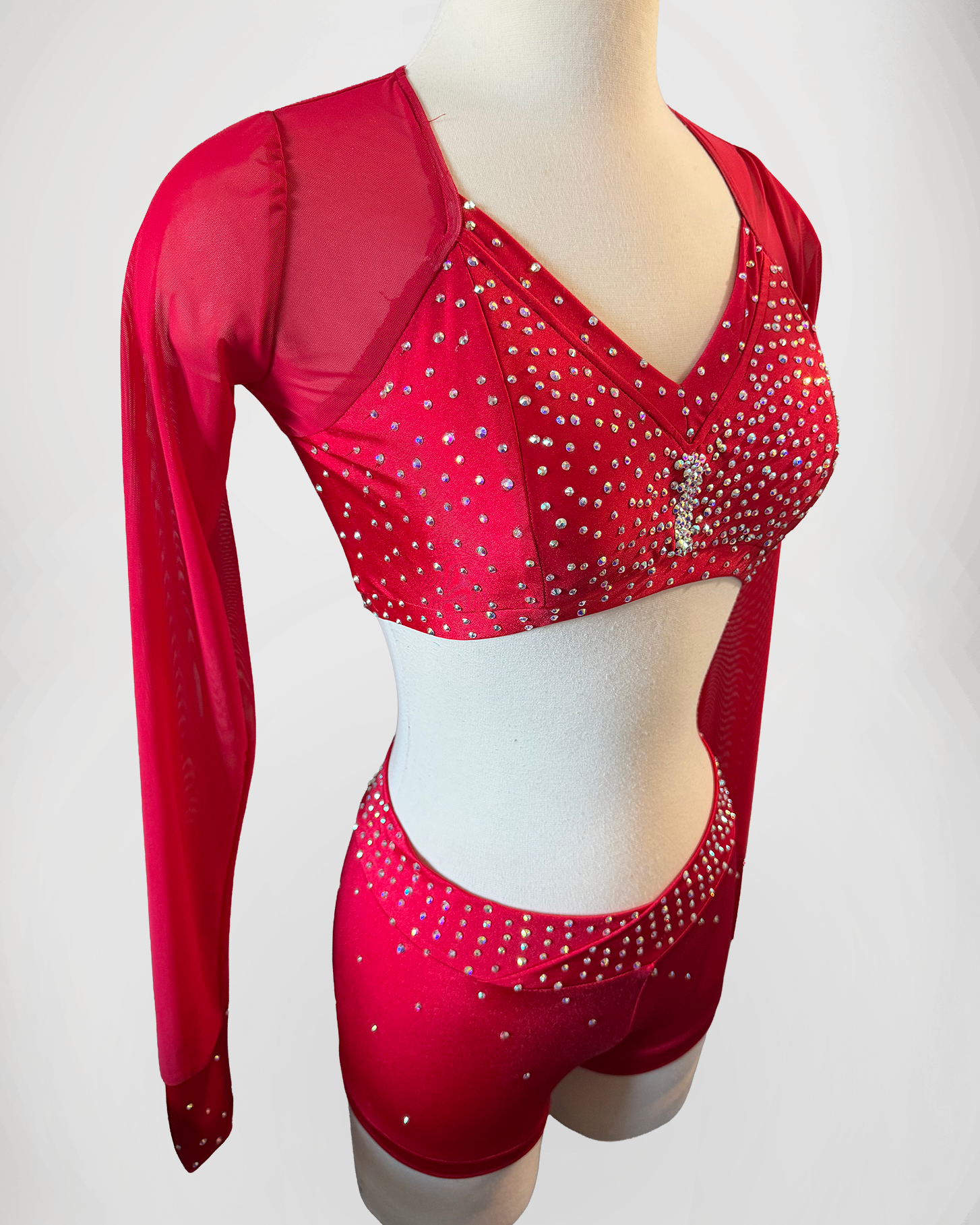 Red Long Sleeve Set - Medium/Small