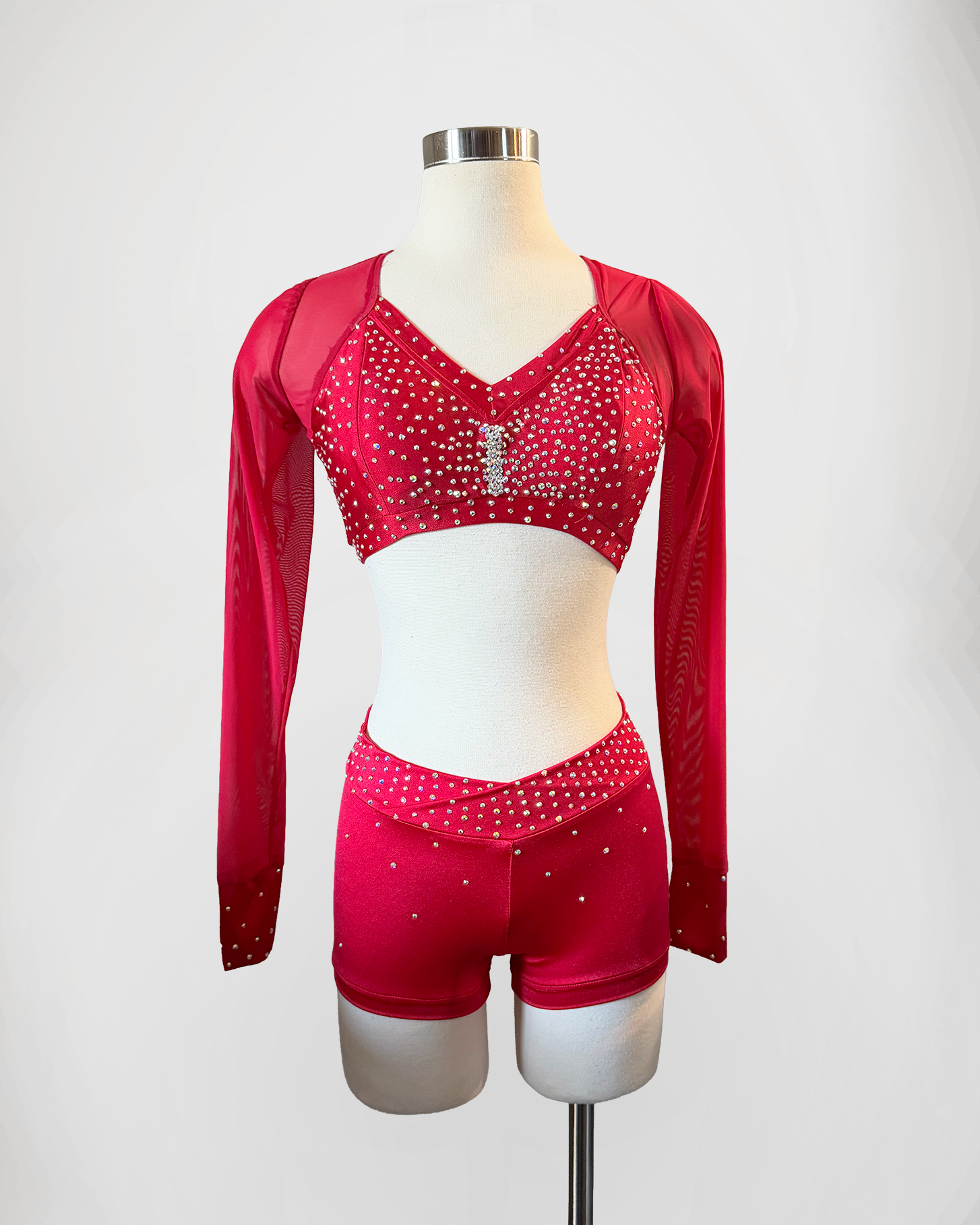Red Long Sleeve Set - Medium/Small